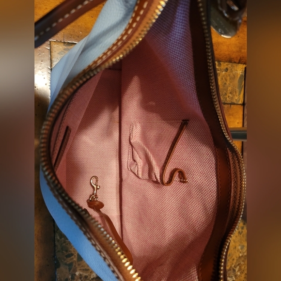 Dooney & Bourke Blue and Brown Women's Bag NWOT - Picture 11 of 15